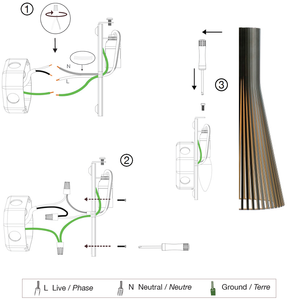 Wooden Secto Wall Lamp By Secto Design Secto Design