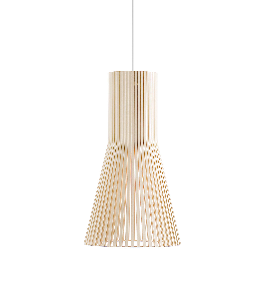 Secto Small 4201 pendant lamp is available in natural birch