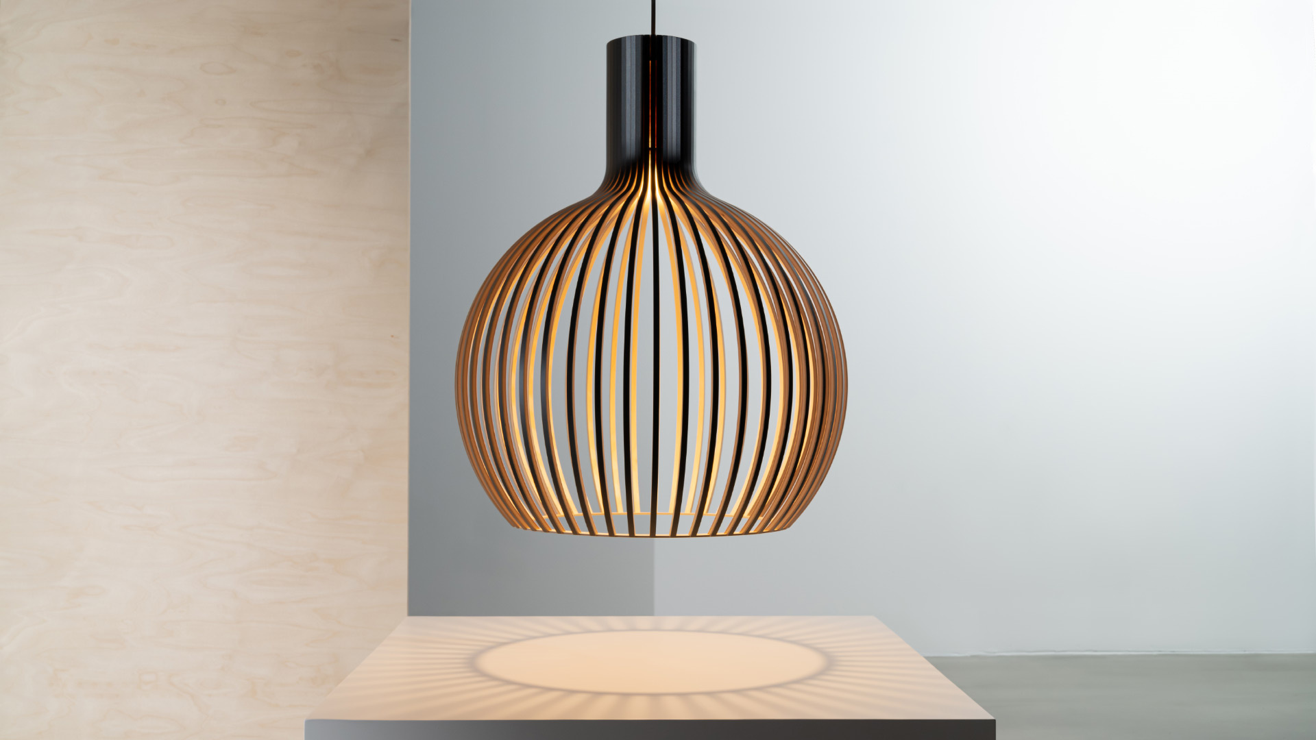 Biscuit klinker Worden Wooden Octo 4240 pendant lamp by Secto Design | Secto Design