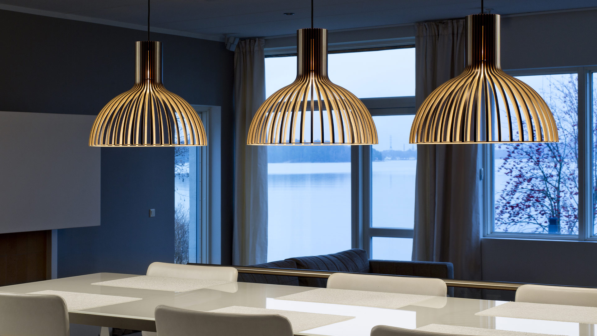 Wooden Victo Small pendant lamp by Secto Design Secto Design